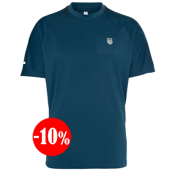 CAMISETA HYPERCOURT DOUBLCREW 2 JET CORTA MARINO K-SWISS