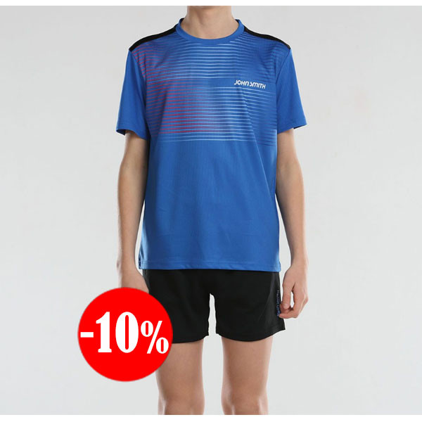 CONJUNTO BISAR SET CAMISETA + PANTALÓN CORTO AZUL JOHN SMITH