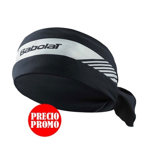 [45S1403-105] BANDANA NEGRO BABOLAT