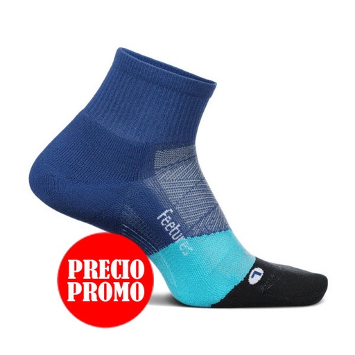 [E20371 OCE] CALCETÍN ELITE LIGHT CUSHION QUARTER FEETURES