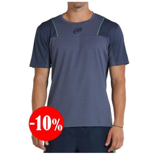 CAMISETA OSERA MANGA CORTA AZUL BULLPADEL