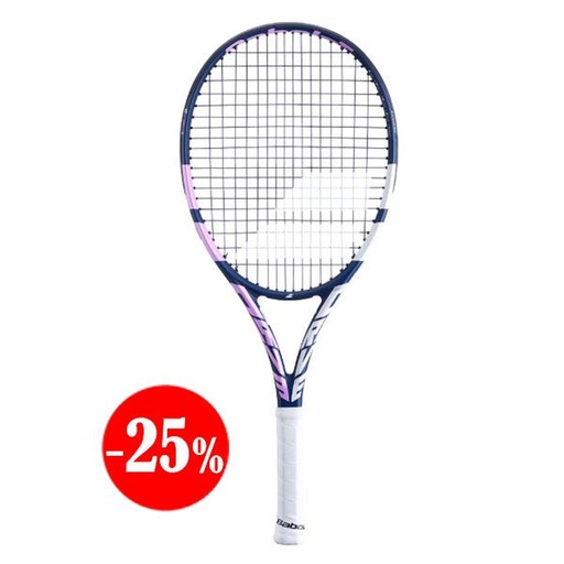 [140437-348] RAQUETA JR26 PURE DRIVE GIRL ENCORDADA 2024 BABOLAT