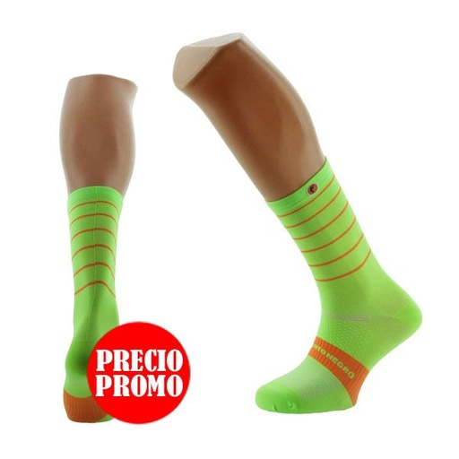 CALCETINES STRIPES 2026 PIMIENTO VERDE