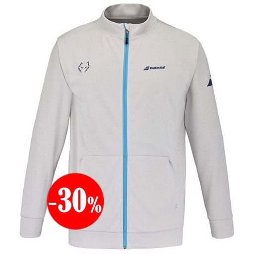 CHAQUETA JUAN LEBRON CREMALLERA PERLA 2025 BABOLAT