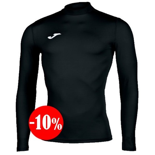 CAMISETA BRAMA ACADEMY MANGA LARGA NEGRO 2025 JOMA