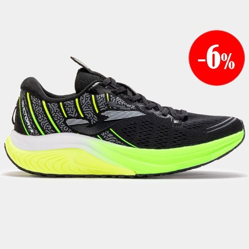 ZAPATILLAS VICTORY 2501 NEGRO-FLUOR 2025 JOMA