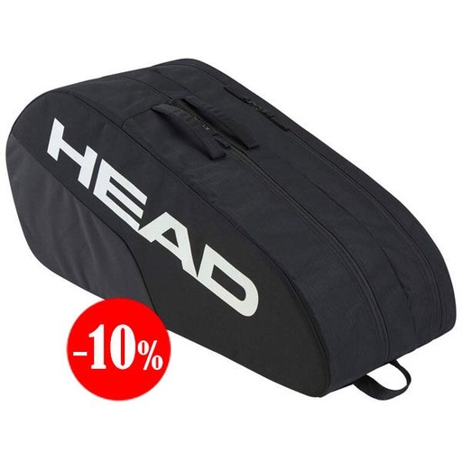 [261215] RAQUETERO BASE M 2025 NEGRO HEAD