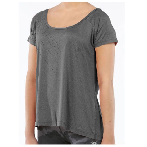[AURRA-105] CAMISETA AURRA CORTA GRIS JOHN SMITH RUNNING