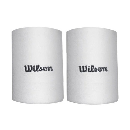 [WU00087511WTAOS] MUÑEQUERAS TERRY X2 BLANCAS