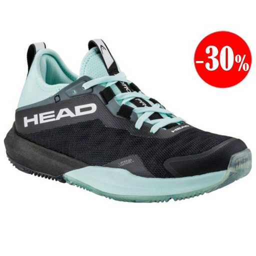 ZAPATILLAS MOTION PRO 2024 NEGRO-AQUA HEAD