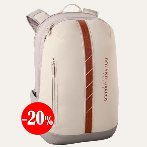 [WR8042701] MOCHILA ROLAND GARROS CREMA-ARCILLA 2025 WILSON