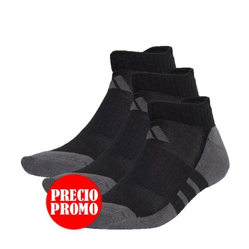 CALCETINES ESSENTIALS CLIMACOOL 3 PARES NEGRO 2025 ADIDAS