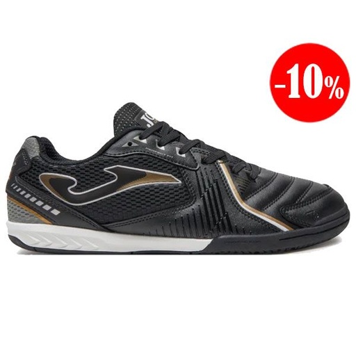 ZAPATILLAS DRIBLING 2401 NEGRO-ORO INDOOR 2025 JOMA