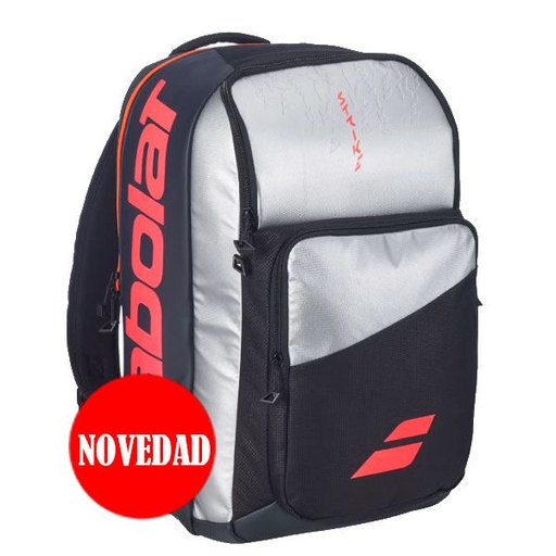 [753118-100] MOCHILA PURE STRIKE GRIS-NEGRO 2025 BABOLAT