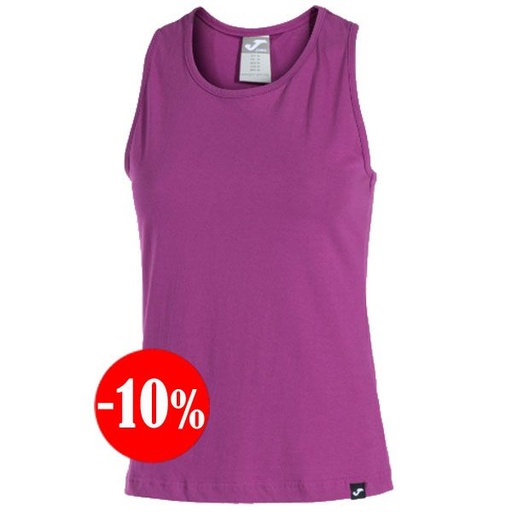 CAMISETA OASIS TIRANTES ALGODÓN FUCSIA