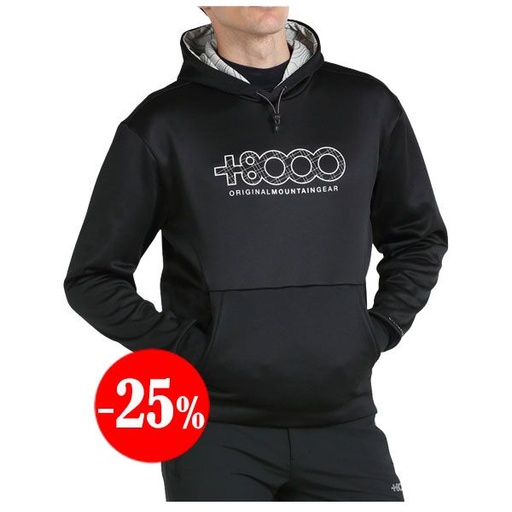 SUDADERA RELS CON CAPUCHA NEGRO 2023 +8000