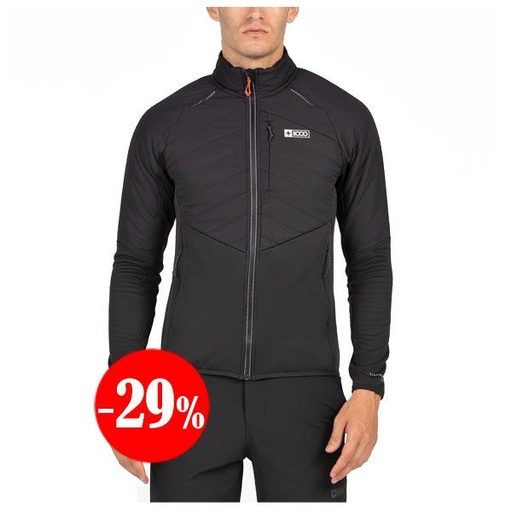 CHAQUETA NED CON CREMALLERA NEGRO +8000 2025