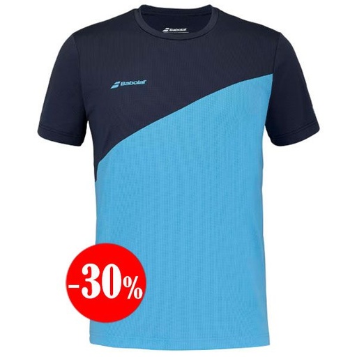 [2MS25011X-403] CAMISETA DRIVE CREW NECK TEE MANGA CORTA AZUL 2025 BABOLAT