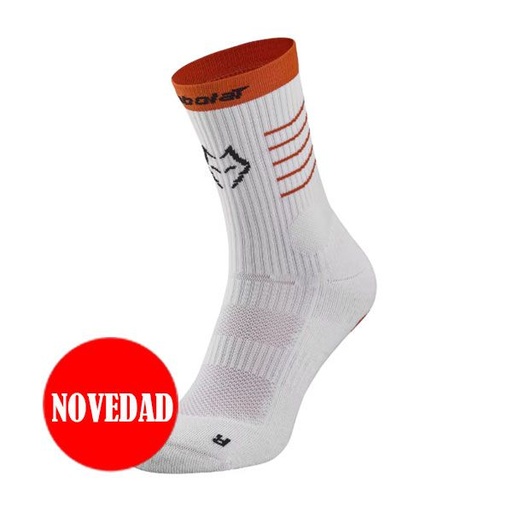 CALCETINES MID-CALF LEBRON BLANCO 2026 BABOLAT