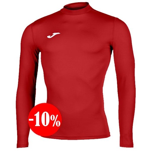 CAMISETA BRAMA ACADEMY MANGA LARGA ROJO 2025 JOMA