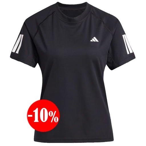 CAMISETA CLUB MANGA CORTA NEGRO 2026 ADIDAS