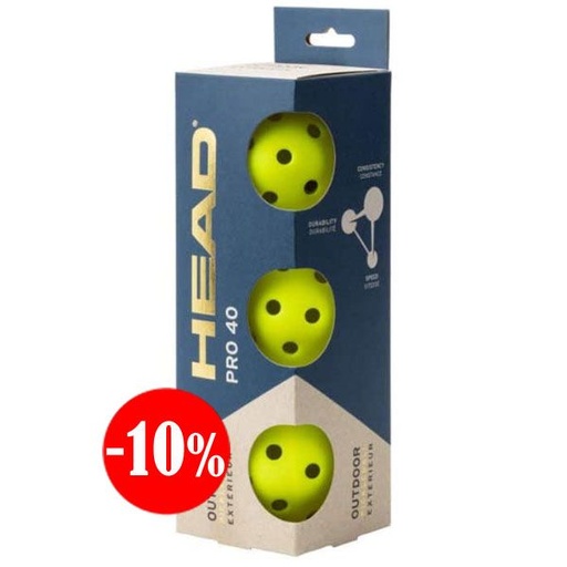 [557025] PELOTAS PRO 40 3B OUTDOOR 2025 HEAD