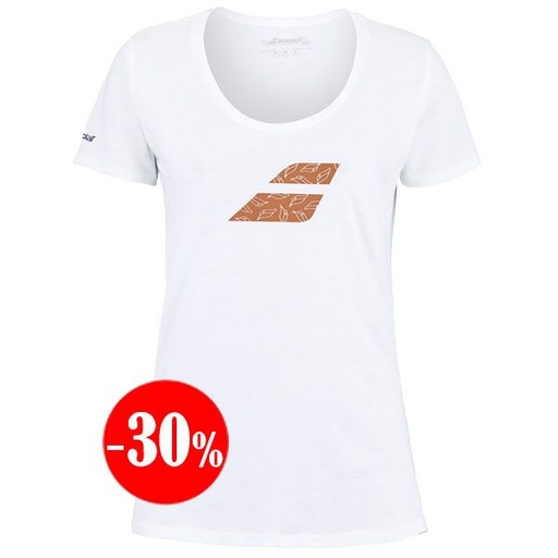 [4WS24446-1000] CAMISETA EXERCISE EVENT TEE MANGA CORTA BLANCA 2025 BABOLAT