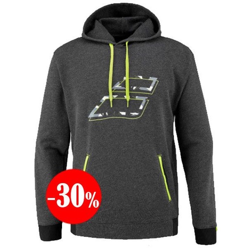 [4US2304Y-2003] SUDADERA AERO CON CAPUCHA GRIS 2025 BABOLAT