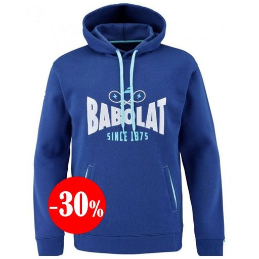 [4MTE041-4000] SUDADERA EXERCISE CAPUCHA MARINO 2024 BABOLAT