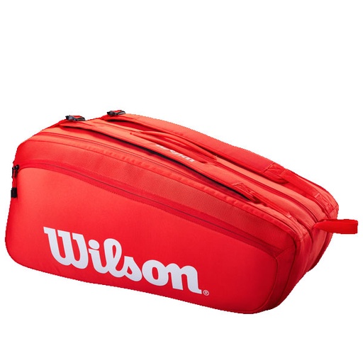 [WR8036601] RAQUETERO 15PK SUPER TOUR ROJO 