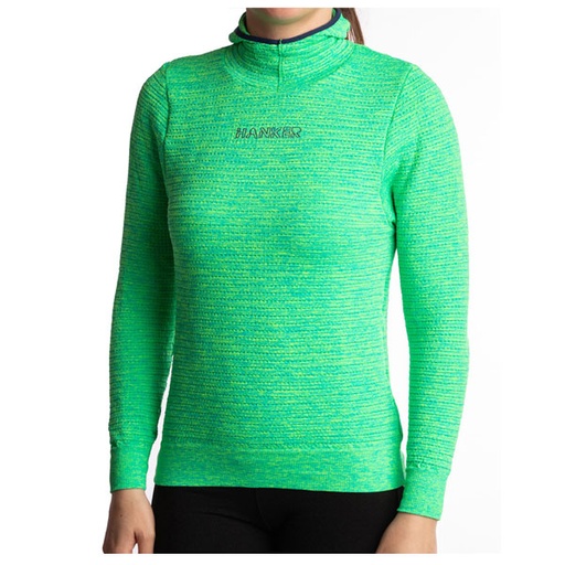 SUDADERA MASER CAPUCHA VERDE