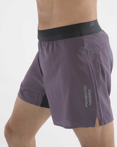 PANTALÓN TÉCNICO CORTO UNISEX VINO
