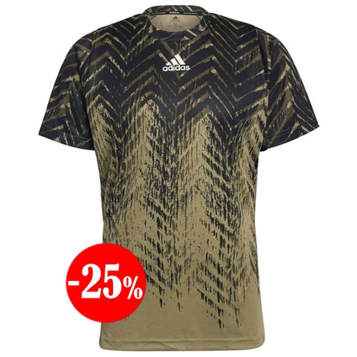 [H31121] CAMISETA FREELIFT PRINTED PRIMEBLUE MC VERDE ADIDAS