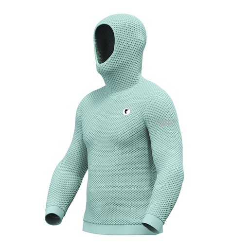 SUDADERA UNISEX CAPUCHA ESMERALDA