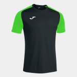 CAMISETA ACADEMY IV MANGA CORTA NEGRO-VERDE FLÚOR