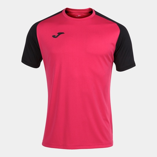 CAMISETA ACADEMY IV MANGA CORTA FUCSIA-NEGRO
