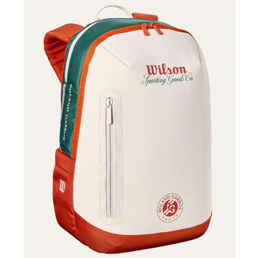 [WR8052601001] MOCHILA ROLAND GARROS CREMA-TIERRA