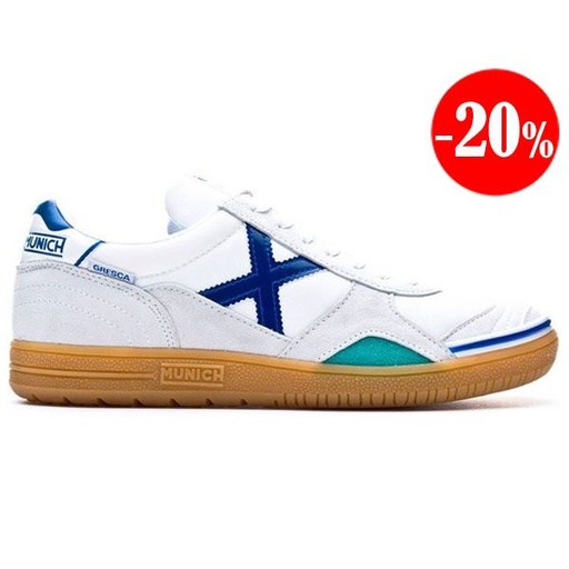ZAPATILLAS GRESCA 01 BLANCO MUNICH