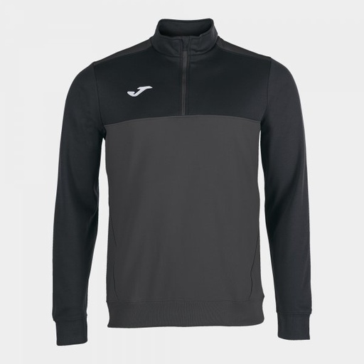SUDADERA WINNER 1/2 CREMALLERA ANTRA-NEGRO