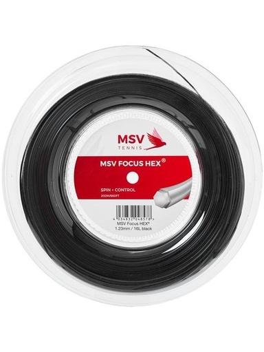 [4857] BOBINA 123/16 FOCUS HEX 200 METROS NEGRO