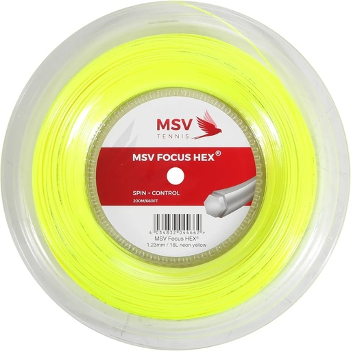 [4465] BOBINA 118/17 FOCUS HEX 200 METROS NEON YELLOW