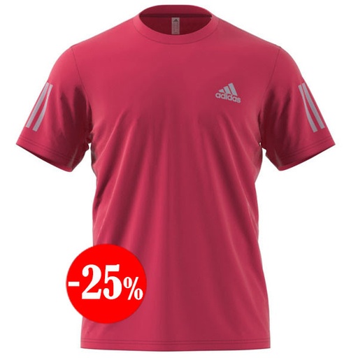 [GI9289] CAMISETA CLUB 3STR MC ROJO ADIDAS