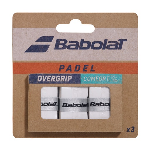 [653055-101] BLISTER COMFORT PADEL SOBREGRIPS BLANCO