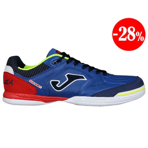 ZAPATILLAS TOP FLEX 704 AZUL-ROJO INDOOR JOMA