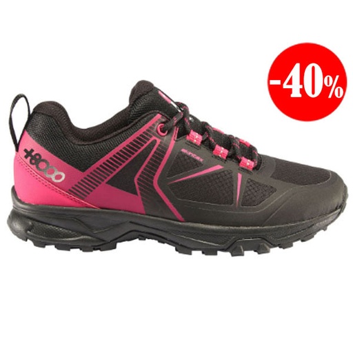 ZAPATILLAS TIBUT NEGRO-FUCSIA +8000