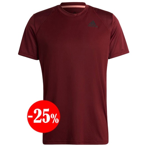 [HB9080] CAMISETA CLUB M/C BURDEOS ADIDAS