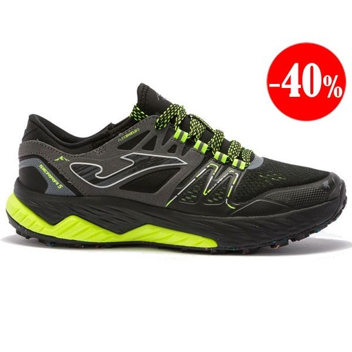 ZAPATILLAS SIERRA 2101 NEGRO-LIMA 2022 JOMA
