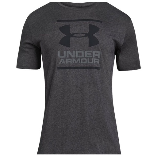 [1326849-019] CAMISETA GL FOUNDATION MC GRIS UNDER ARMOUR RUNNING