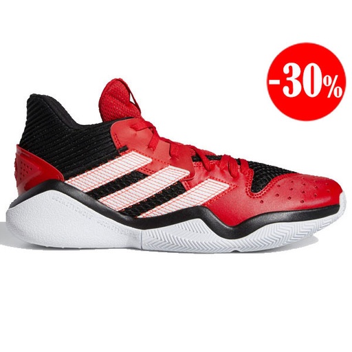 [EF9904] ZAPATILLAS HARDEN STEPBACK ROJO-NEGRO ADIDAS