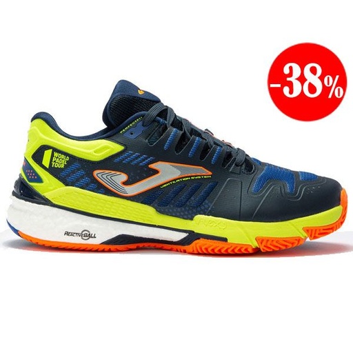 [TSLAMS2204P] ZAPATILLAS T.SLAM 2204 WPT ROYAL-AMARILLO-FLÚOR 2022 JOMA